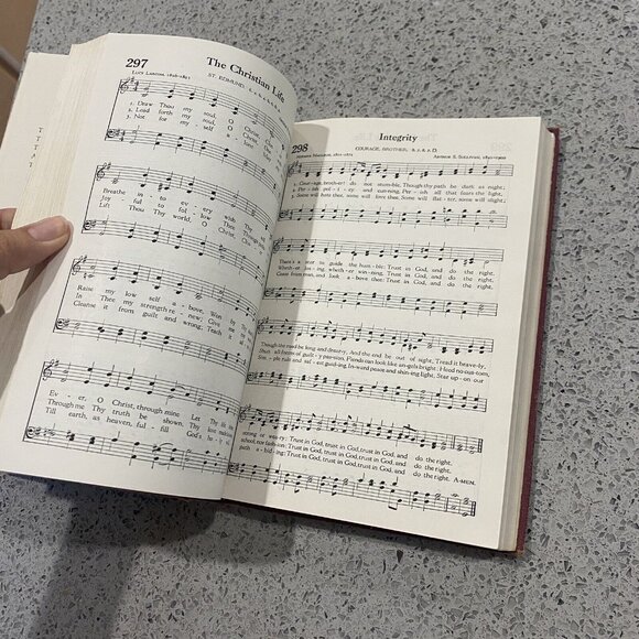 Vintage Methodist Hymnal Book Omaha Nebraska Christian - Picture 3 of 9